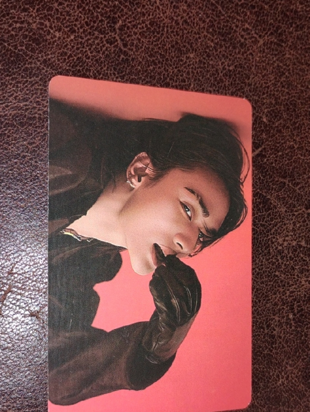 Hyunjin Stray Kids T-CRUSH" version Photo Card